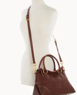 Dooney & Bourke The Florentine Collection|Picnic in the Park<Florentine Satchel 38 Chestnut