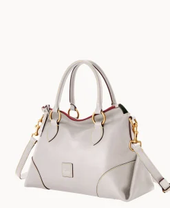 Dooney & Bourke The Florentine Collection|Picnic in the Park<Florentine Satchel 38 Ecru