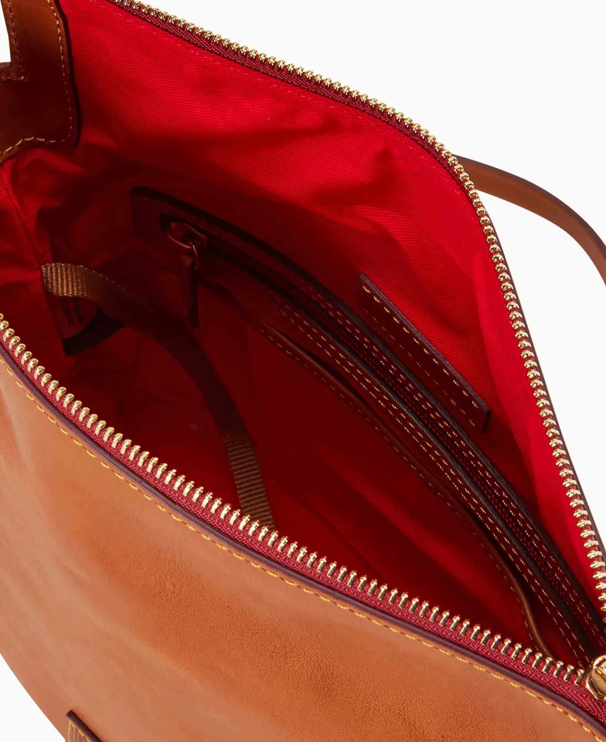 Dooney & Bourke The Florentine Collection|Smooth Leather<Florentine Selina Crossbody Natural