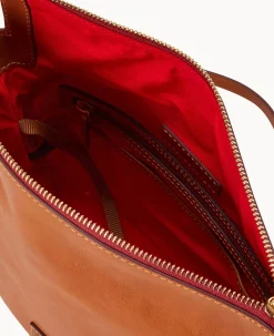 Dooney & Bourke The Florentine Collection|Smooth Leather<Florentine Selina Crossbody Natural