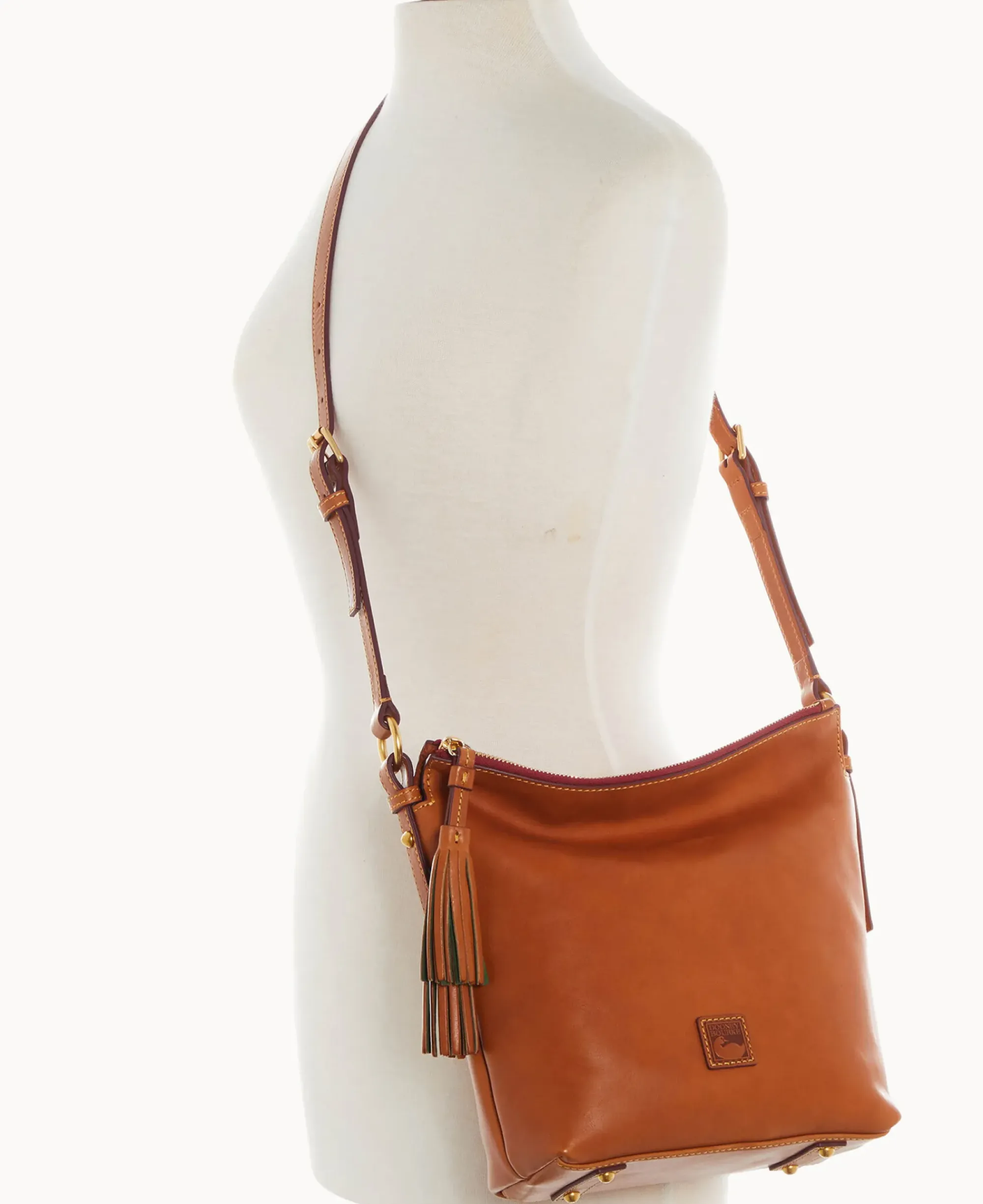 Dooney & Bourke The Florentine Collection|Smooth Leather<Florentine Selina Crossbody Natural
