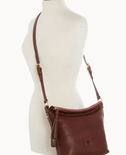 Dooney & Bourke The Florentine Collection|Smooth Leather<Florentine Selina Crossbody Chestnut