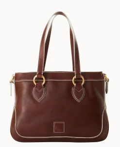 Dooney & Bourke The Florentine Collection|Smooth Leather<Florentine Shopper Chestnut