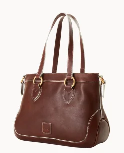 Dooney & Bourke The Florentine Collection|Smooth Leather<Florentine Shopper Chestnut