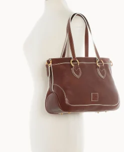 Dooney & Bourke The Florentine Collection|Smooth Leather<Florentine Shopper Chestnut