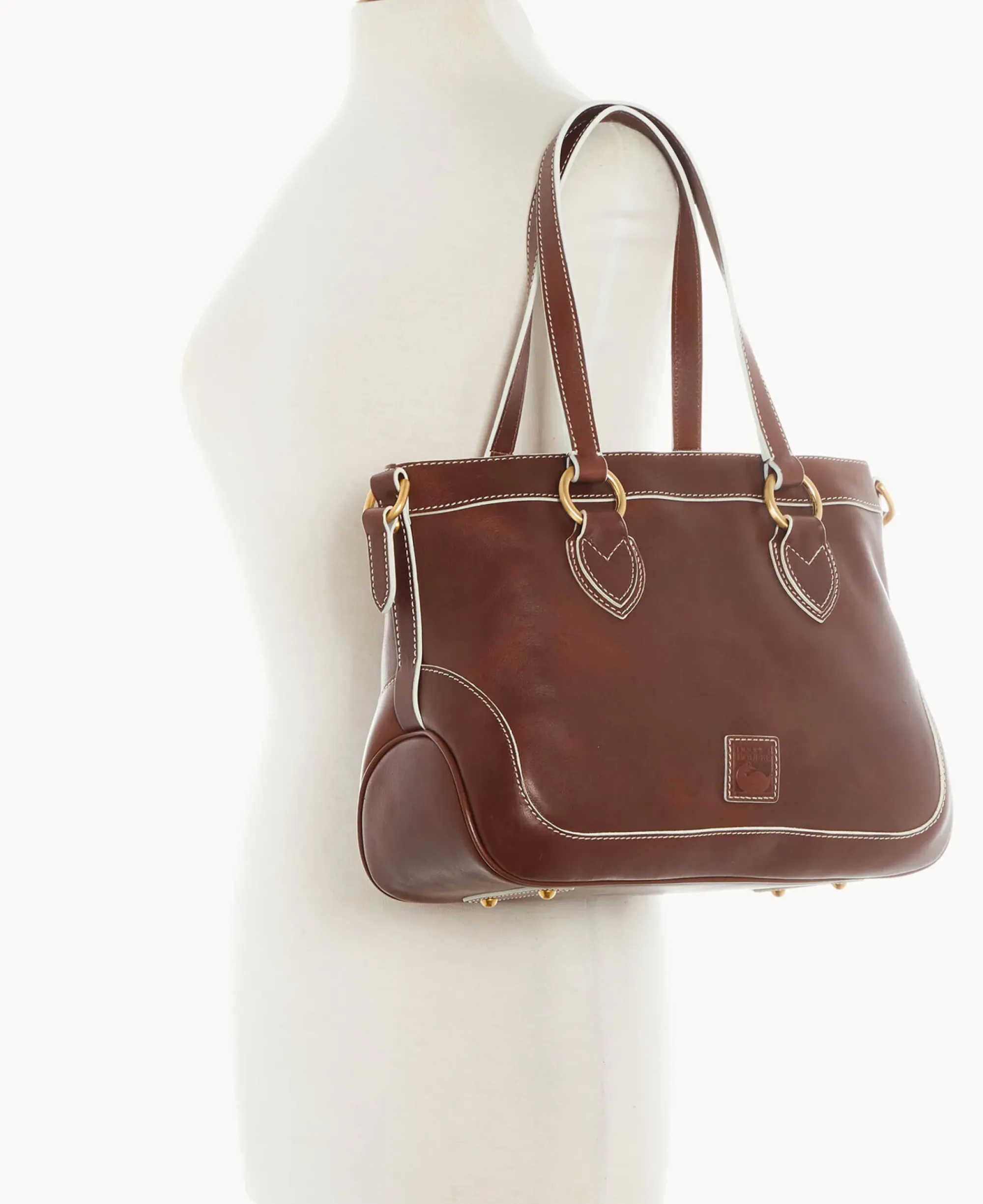 Dooney & Bourke The Florentine Collection|Smooth Leather<Florentine Shopper Chestnut
