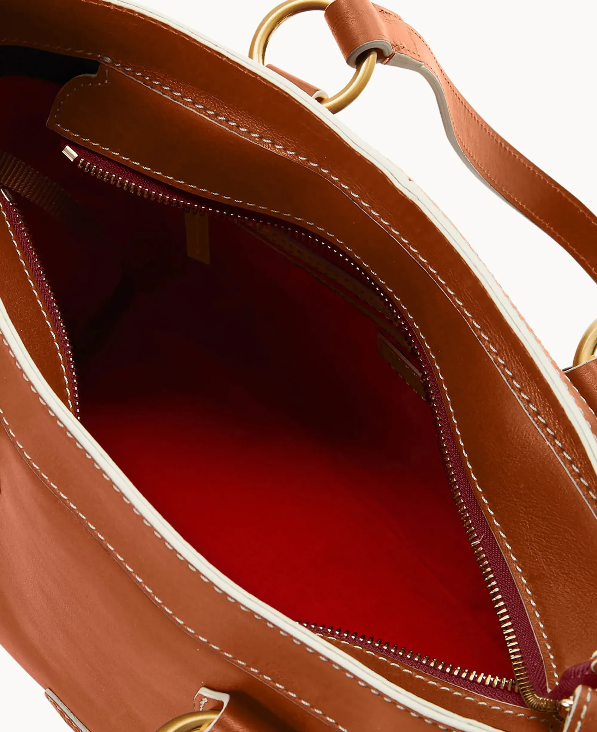 Dooney & Bourke The Florentine Collection|Smooth Leather<Florentine Shopper Natural