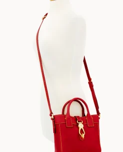 Dooney & Bourke The Florentine Collection|Picnic in the Park<Florentine Small Amelie Tote Red