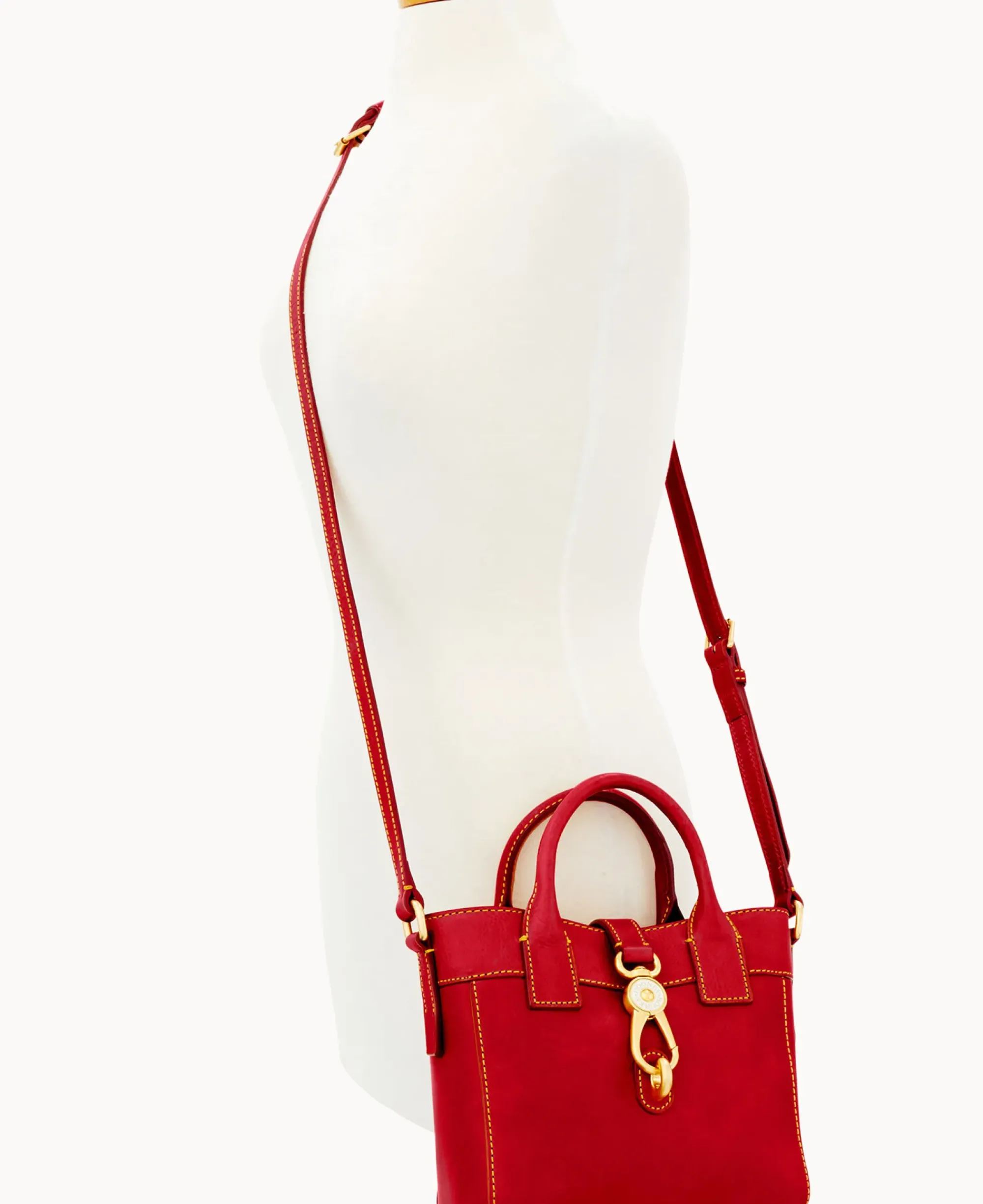 Dooney & Bourke The Florentine Collection|Picnic in the Park<Florentine Small Amelie Tote Red