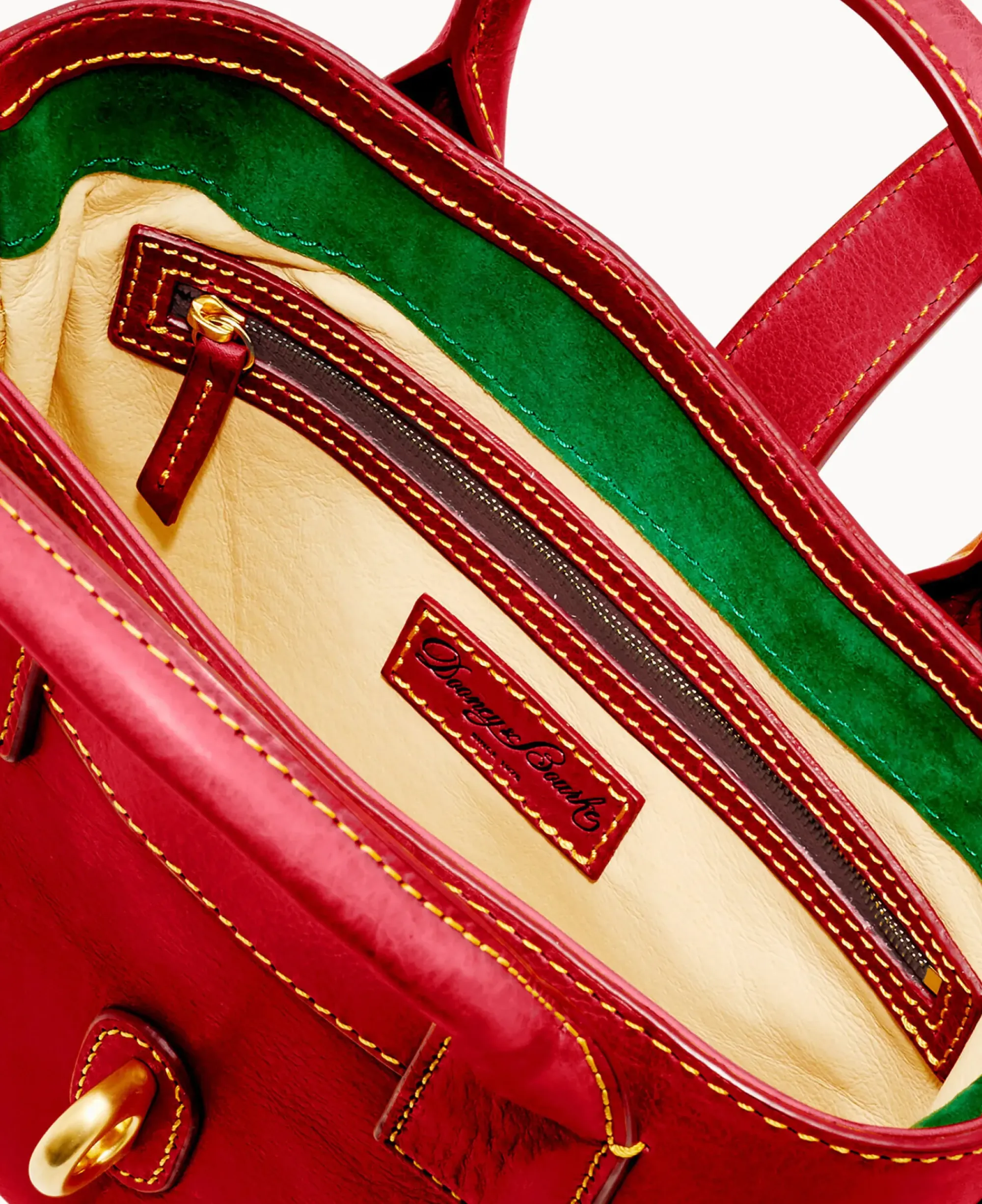 Dooney & Bourke The Florentine Collection|Picnic in the Park<Florentine Small Amelie Tote Red
