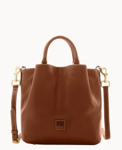 Dooney & Bourke The Florentine Collection|Picnic in the Park<Florentine Small Barlow Chestnut
