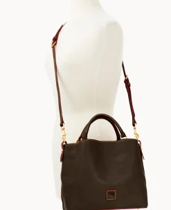 Dooney & Bourke The Florentine Collection|Picnic in the Park<Florentine Small Brenna Brown Tmoro