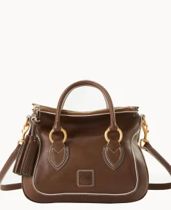 Dooney & Bourke The Florentine Collection|Smooth Leather<Florentine Small Satchel Elephant