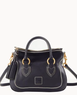 Dooney & Bourke The Florentine Collection|Smooth Leather<Florentine Small Satchel Navy