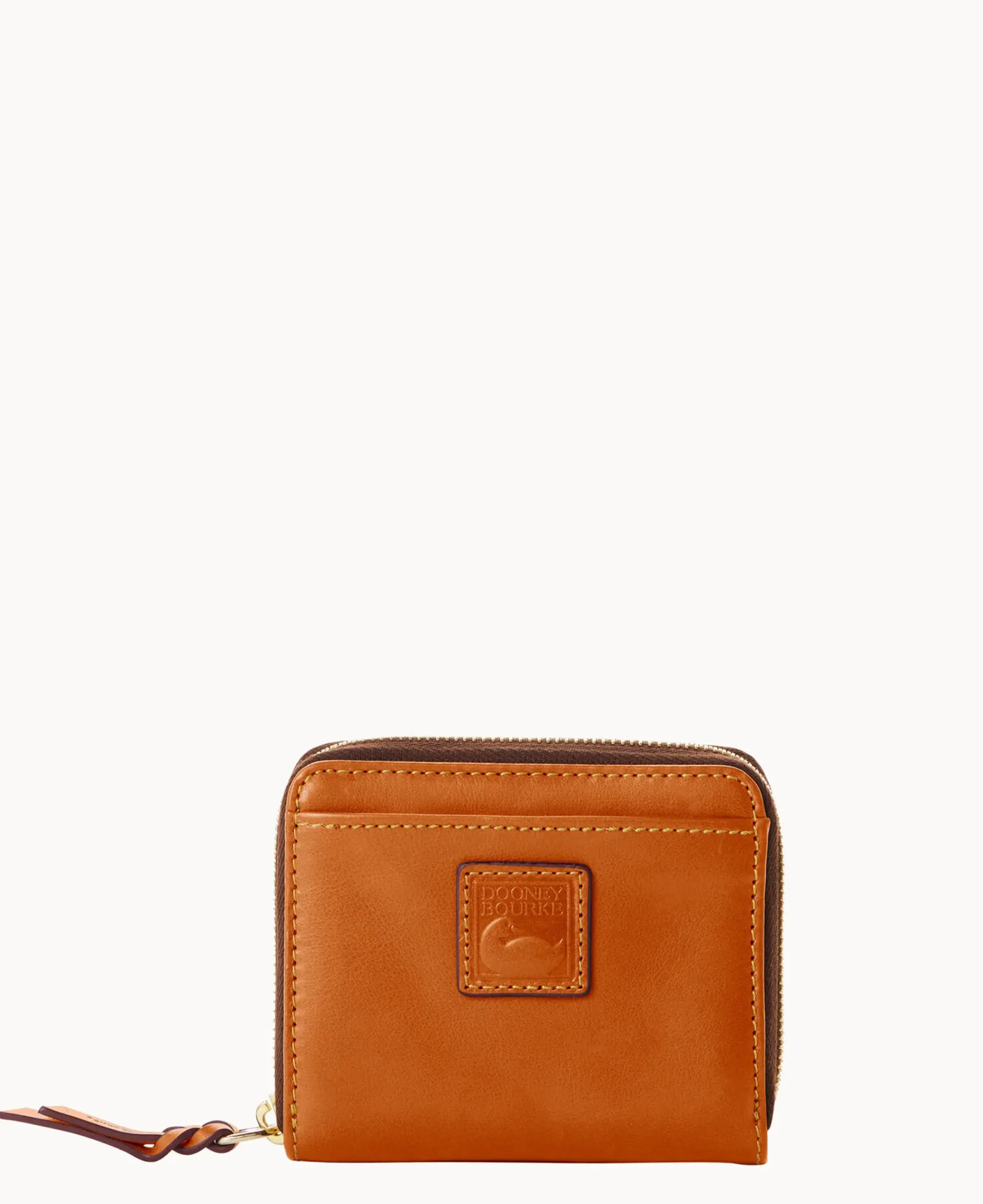 Dooney & Bourke The Florentine Collection|Grab and Go<Florentine Small Zip Around Wallet Natural