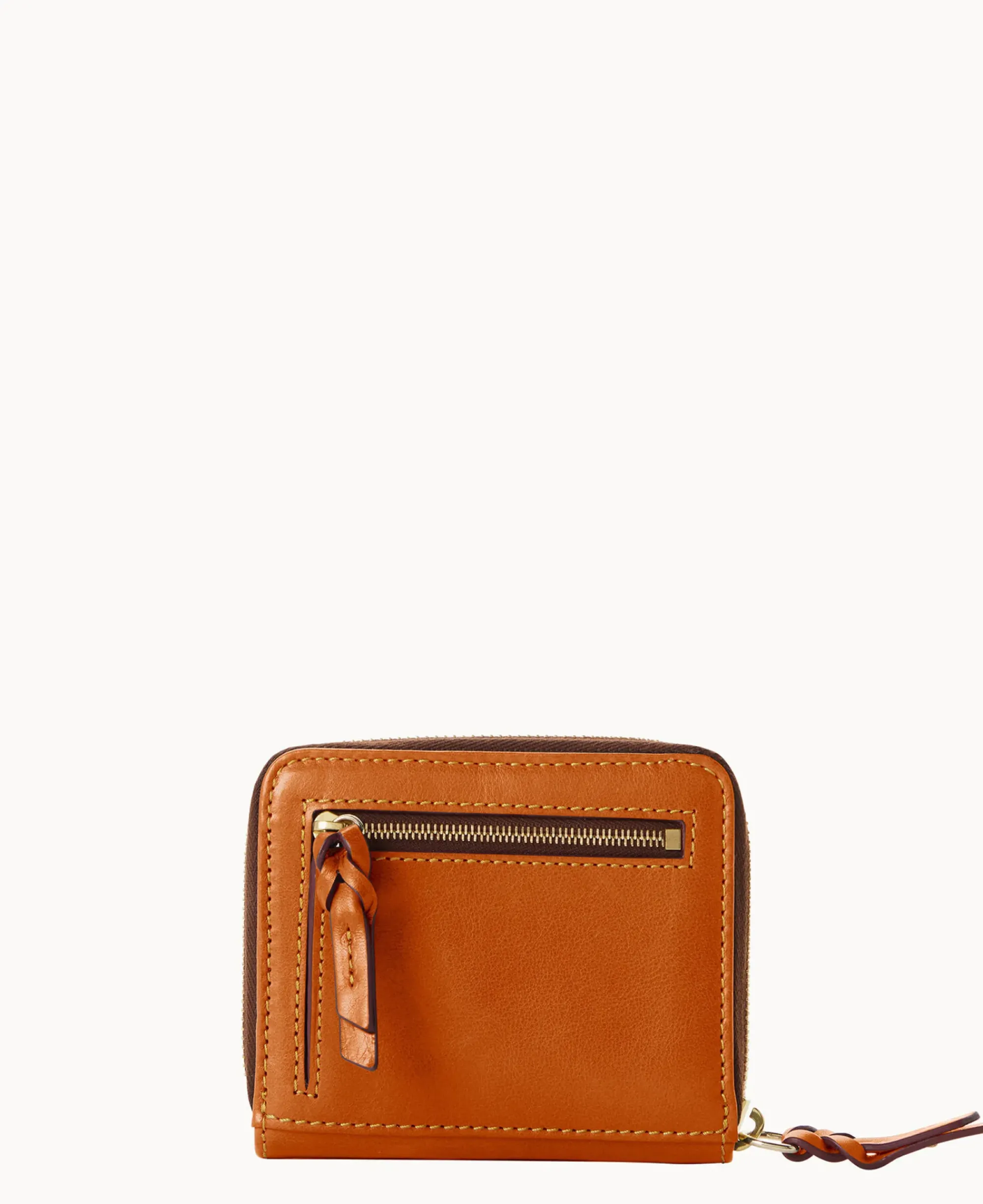 Dooney & Bourke The Florentine Collection|Grab and Go<Florentine Small Zip Around Wallet Natural