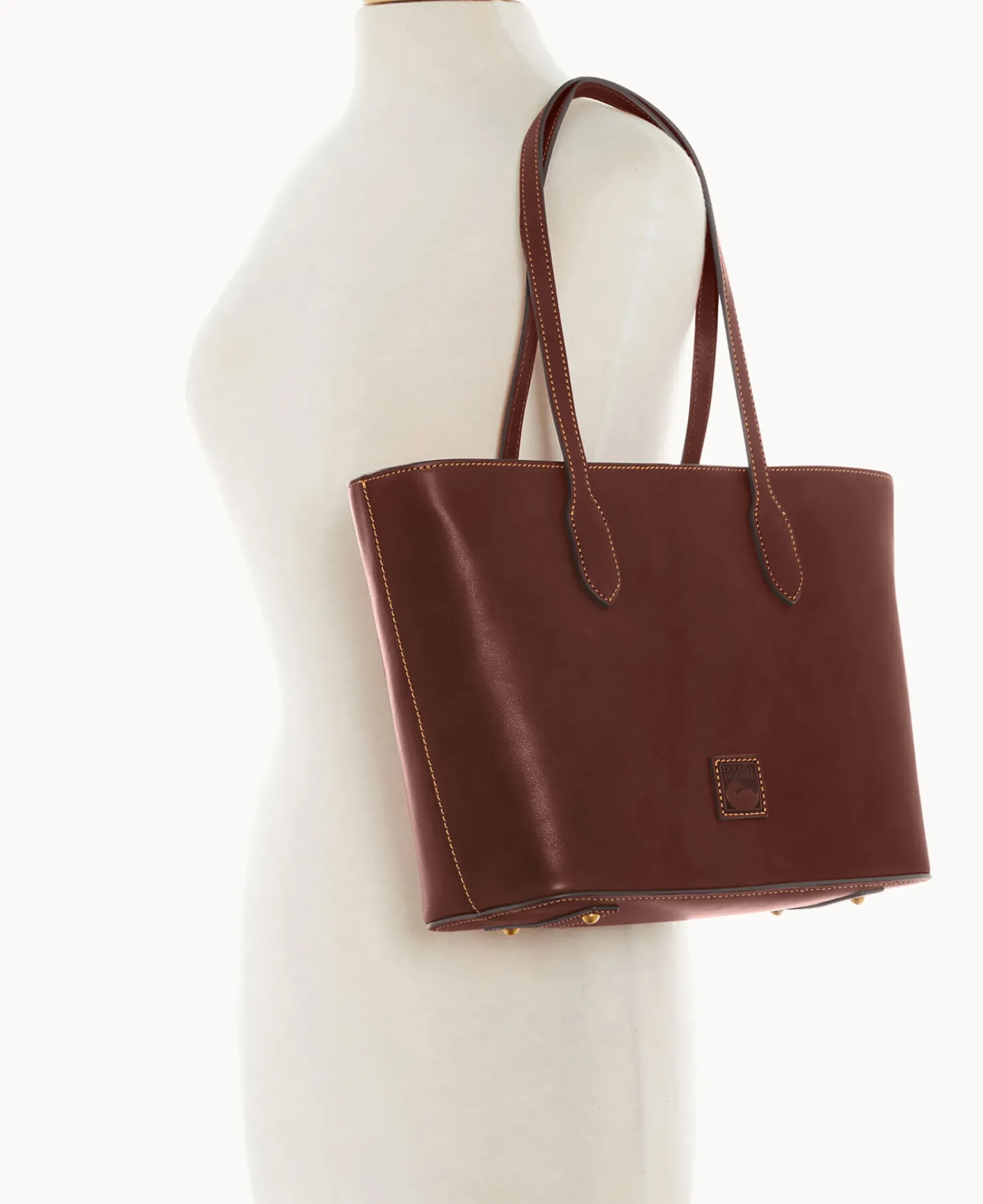 Dooney & Bourke The Florentine Collection|Picnic in the Park<Florentine Tote Chestnut
