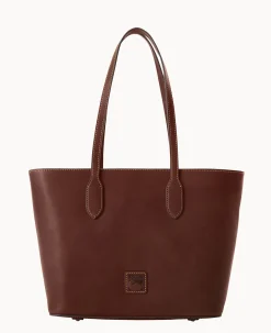 Dooney & Bourke The Florentine Collection|Picnic in the Park<Florentine Tote Chestnut
