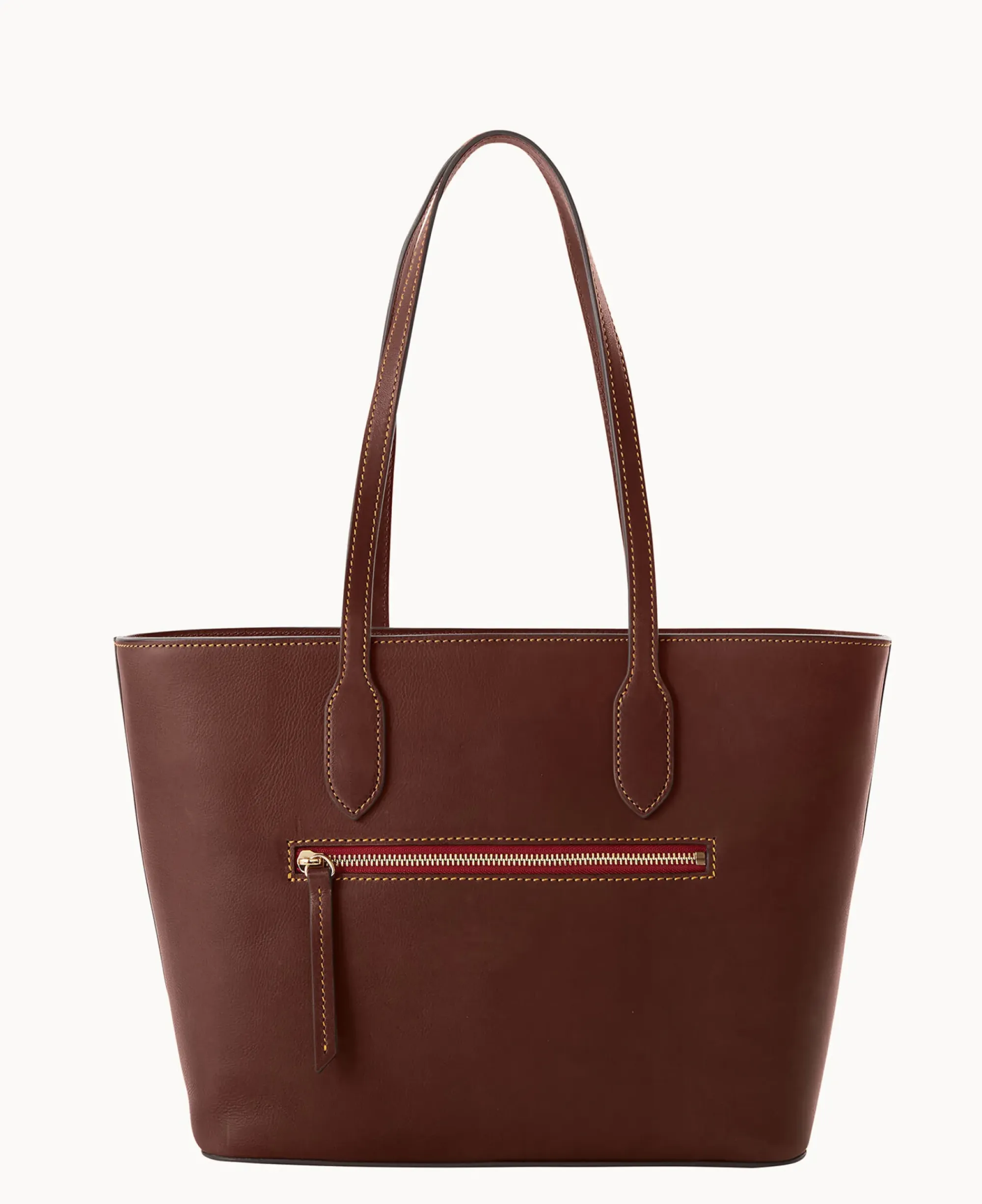 Dooney & Bourke The Florentine Collection|Picnic in the Park<Florentine Tote Chestnut