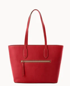 Dooney & Bourke The Florentine Collection|Picnic in the Park<Florentine Tote Red