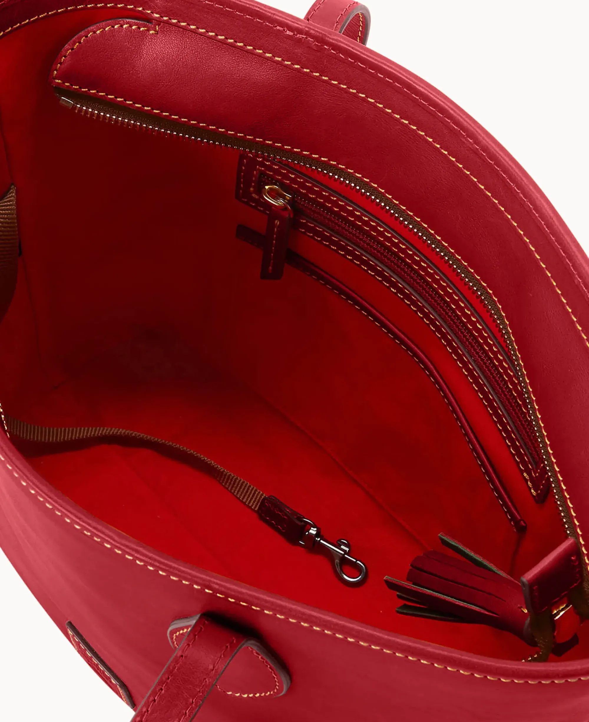 Dooney & Bourke The Florentine Collection|Picnic in the Park<Florentine Tote Red