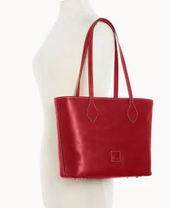 Dooney & Bourke The Florentine Collection|Picnic in the Park<Florentine Tote Red