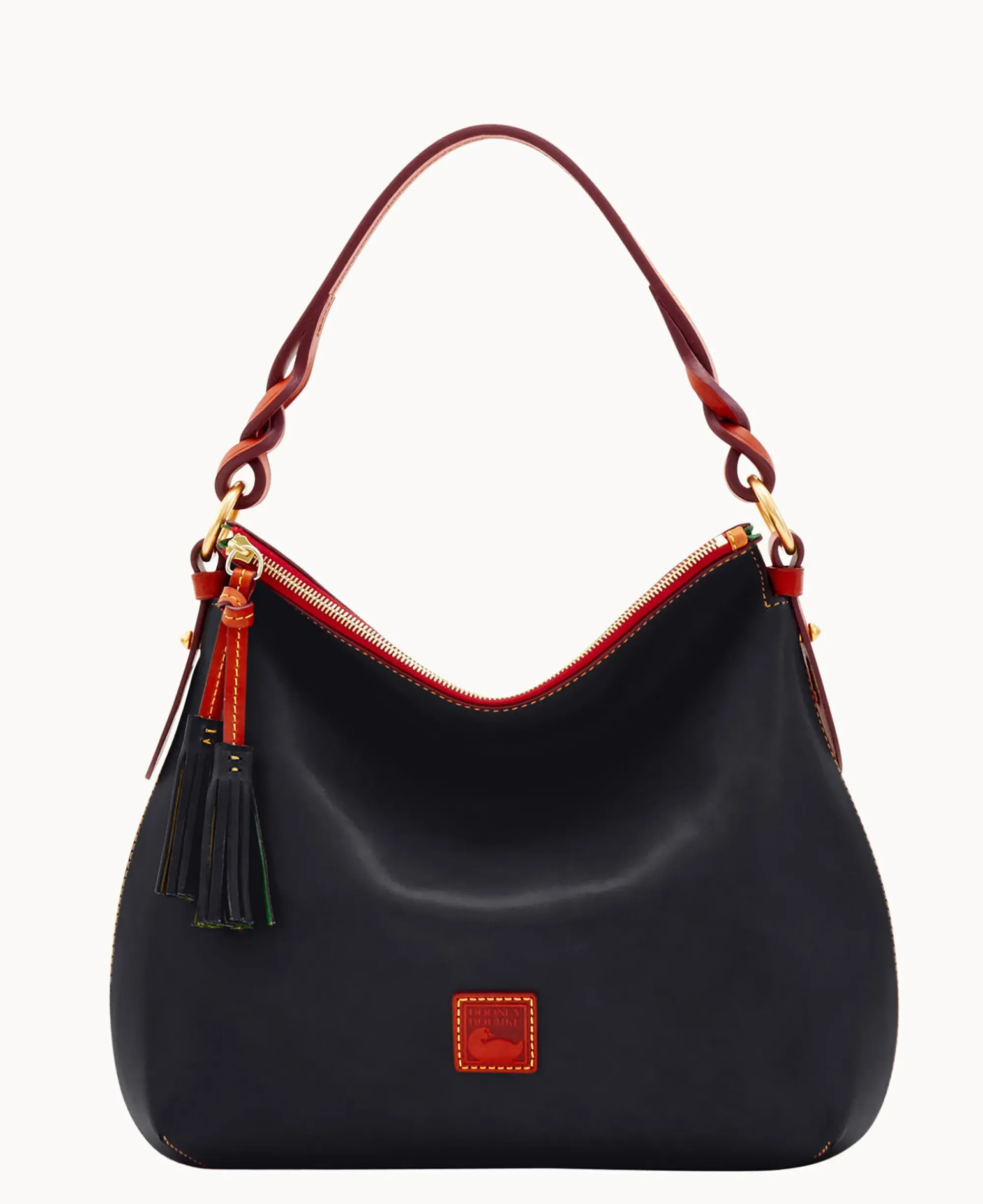 Dooney & Bourke The Florentine Collection|Picnic in the Park<Florentine Twist Strap Hobo Navy