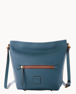 Dooney & Bourke The Florentine Collection|Ready For the Getaway<Florentine Zip Sac Denim