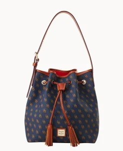 Dooney & Bourke The Gretta Collection|Picnic in the Park<Gretta Aimee Drawstring Navy