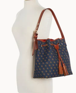Dooney & Bourke The Gretta Collection|Picnic in the Park<Gretta Aimee Drawstring Navy