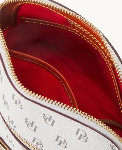Dooney & Bourke The Gretta Collection|Printed Fabric<Gretta Domed Crossbody Bone