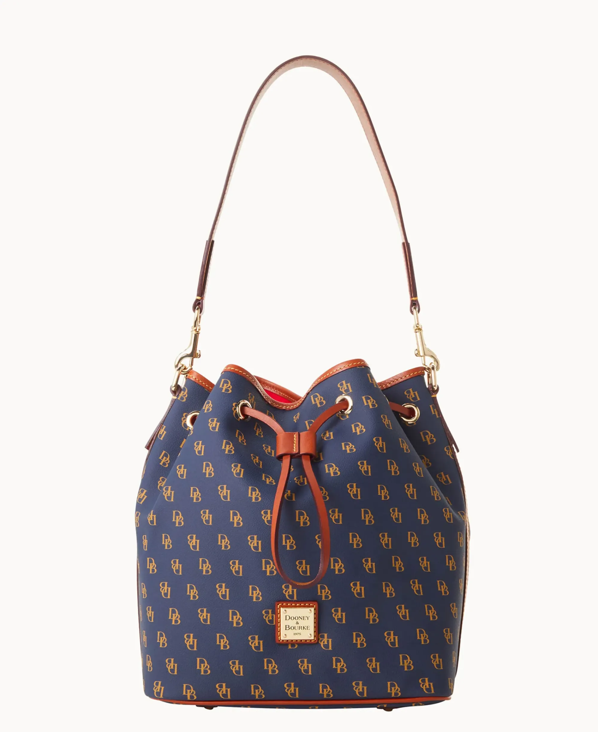 Dooney & Bourke The Gretta Collection|Ready For the Getaway<Gretta Drawstring Navy