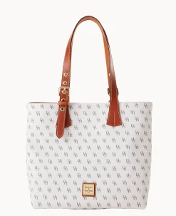 Dooney & Bourke The Gretta Collection|Picnic in the Park<Gretta Emily Tote Bone