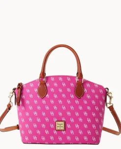 Dooney & Bourke The Gretta Collection|Picnic in the Park<Gretta Geena Satchel Fuchsia