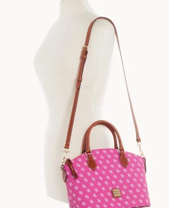 Dooney & Bourke The Gretta Collection|Picnic in the Park<Gretta Geena Satchel Fuchsia