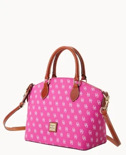 Dooney & Bourke The Gretta Collection|Picnic in the Park<Gretta Geena Satchel Fuchsia