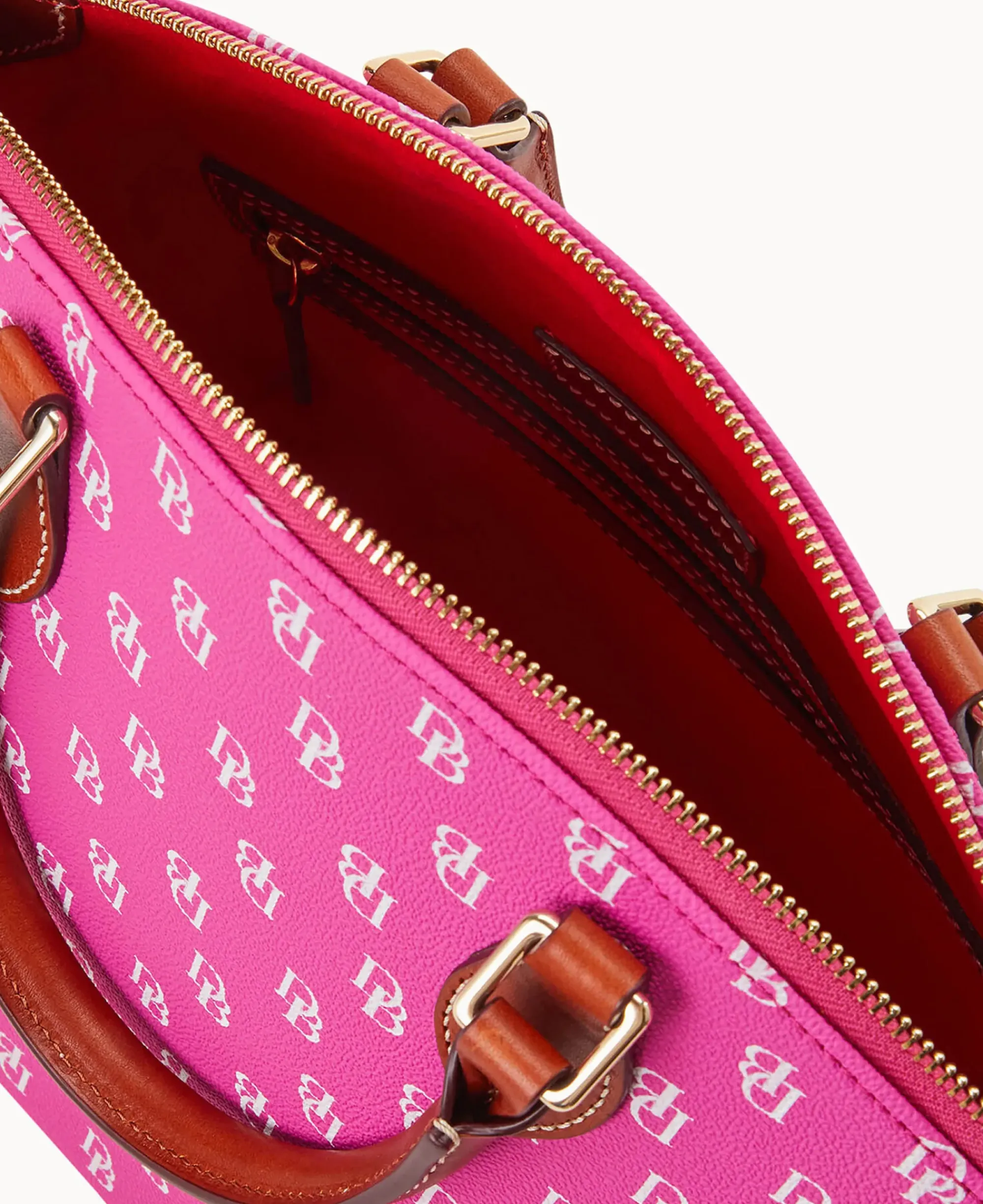 Dooney & Bourke The Gretta Collection|Picnic in the Park<Gretta Geena Satchel Fuchsia