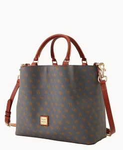 Dooney & Bourke The Gretta Collection|Picnic in the Park<Gretta Large Barlow Slate