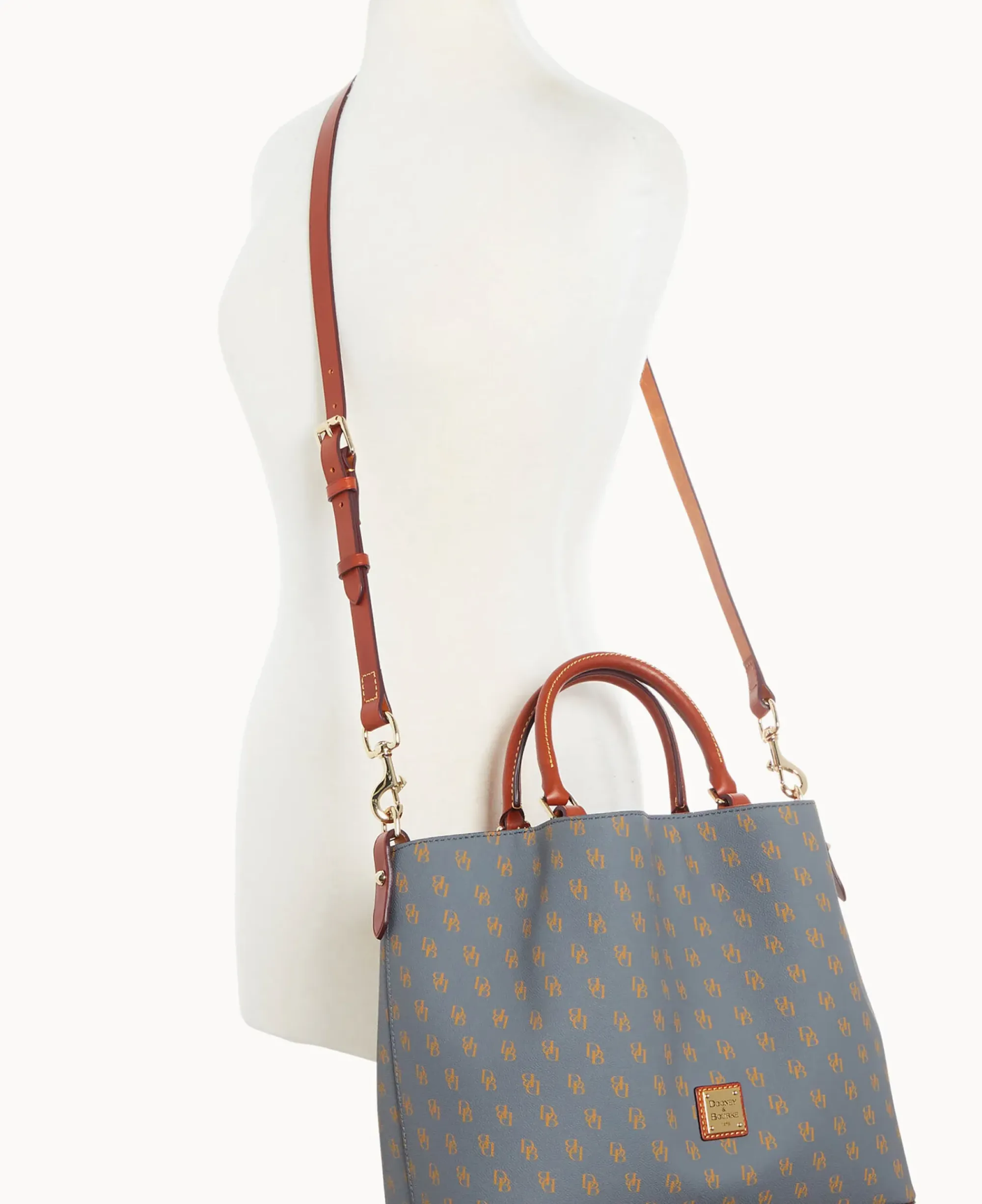 Dooney & Bourke The Gretta Collection|Picnic in the Park<Gretta Large Barlow Slate