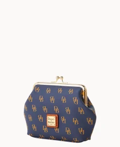 Dooney & Bourke The Gretta Collection|Grab and Go<Gretta Large Framed Coin Purse Navy
