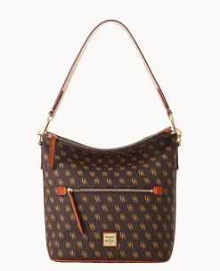 Dooney & Bourke The Gretta Collection|Ready For the Getaway<Gretta Large Sac Brown Tmoro