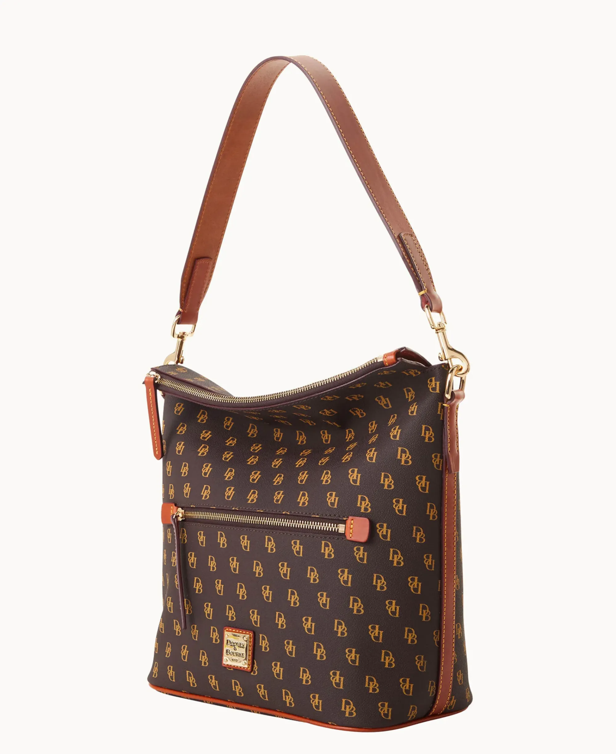 Dooney & Bourke The Gretta Collection|Ready For the Getaway<Gretta Large Sac Brown Tmoro