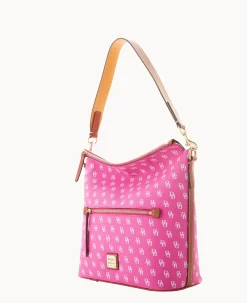 Dooney & Bourke The Gretta Collection|Ready For the Getaway<Gretta Large Sac Fuchsia