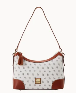 Dooney & Bourke The Gretta Collection|Picnic in the Park<Gretta Large Shoulder Bag Bone