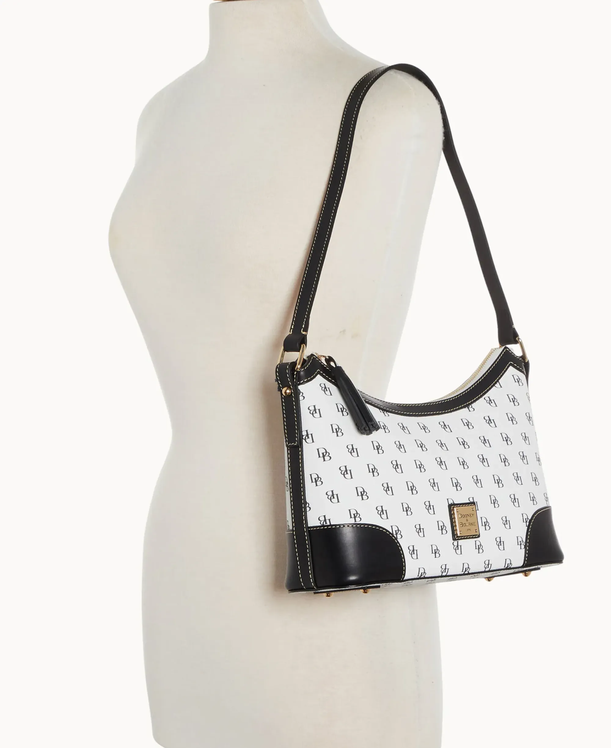 Dooney & Bourke The Gretta Collection|Picnic in the Park<Gretta Large Shoulder Bag White
