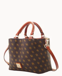 Dooney & Bourke The Gretta Collection|Picnic in the Park<Gretta Mini Barlow Brown Tmoro
