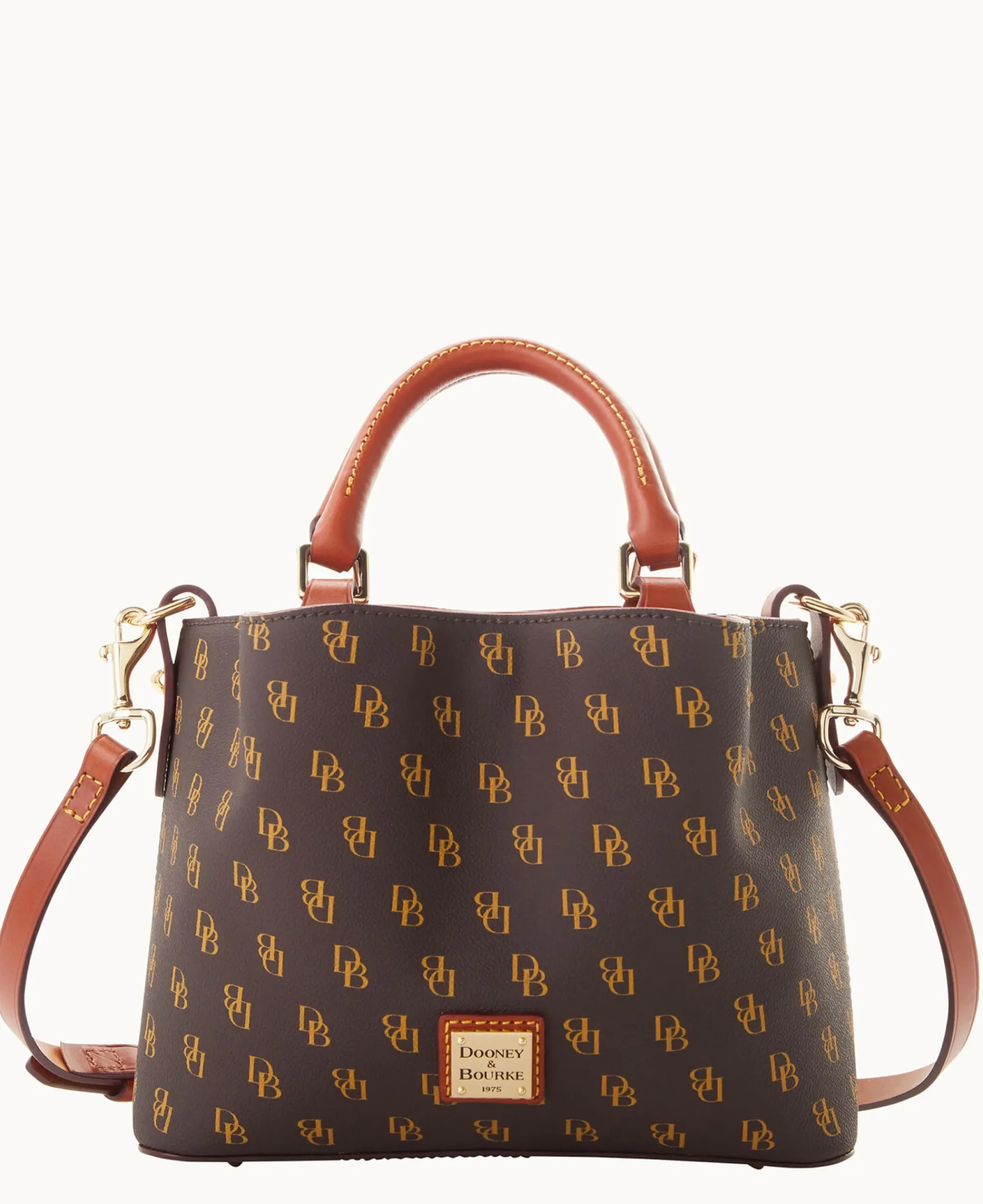 Dooney & Bourke The Gretta Collection|Picnic in the Park<Gretta Mini Barlow Brown Tmoro