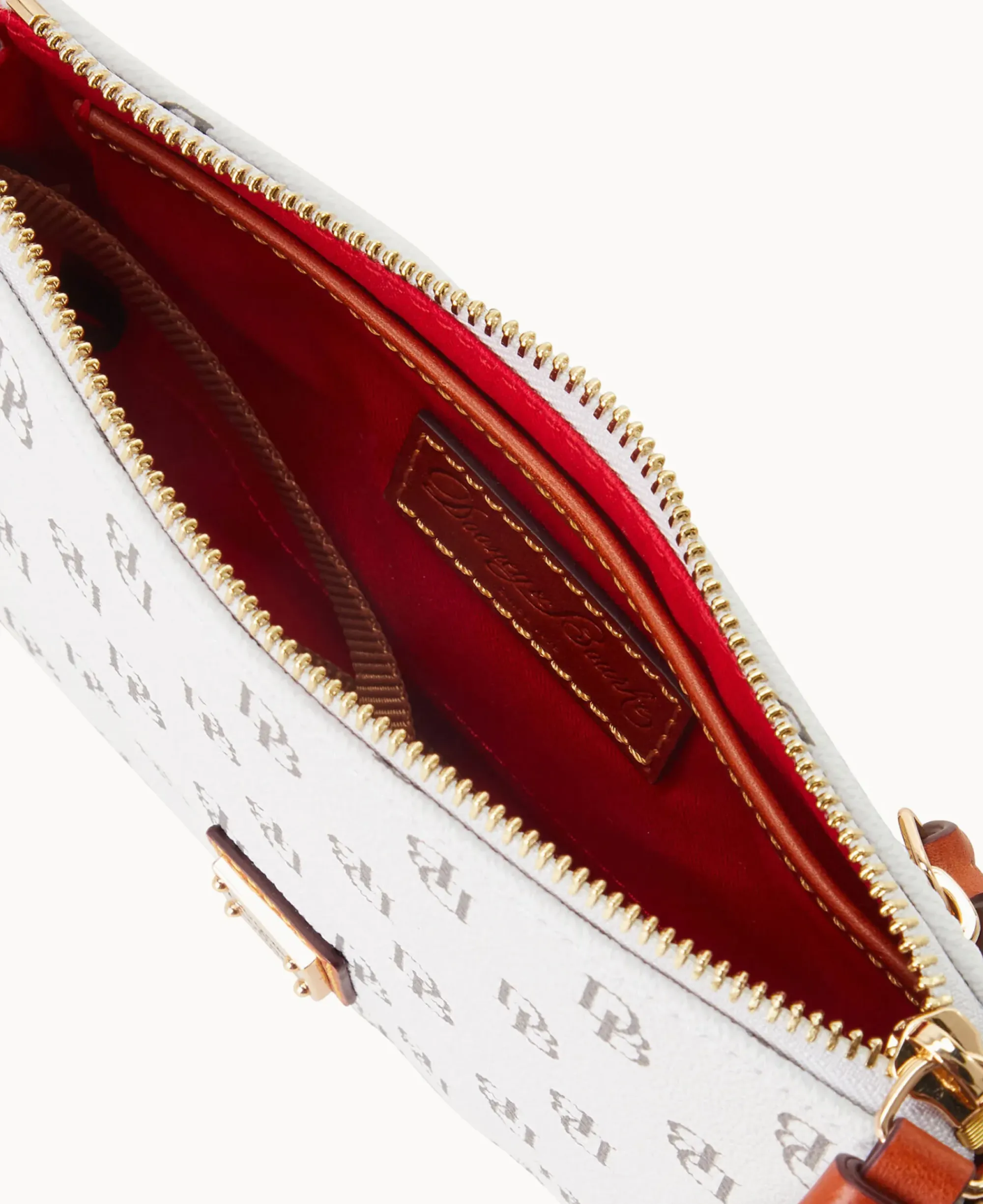 Dooney & Bourke The Gretta Collection|Printed Fabric<Gretta Slim Crossbody Bone