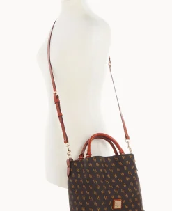Dooney & Bourke The Gretta Collection|Picnic in the Park<Gretta Small Brenna Brown Tmoro