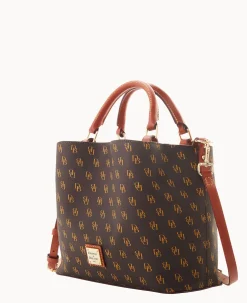 Dooney & Bourke The Gretta Collection|Picnic in the Park<Gretta Small Brenna Brown Tmoro